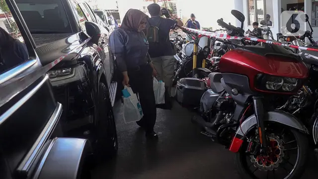Terkait Suap Putusan Lepas Ekspor CPO, Kejagung Sita Empat Mobil dan Puluhan Motor Mewah