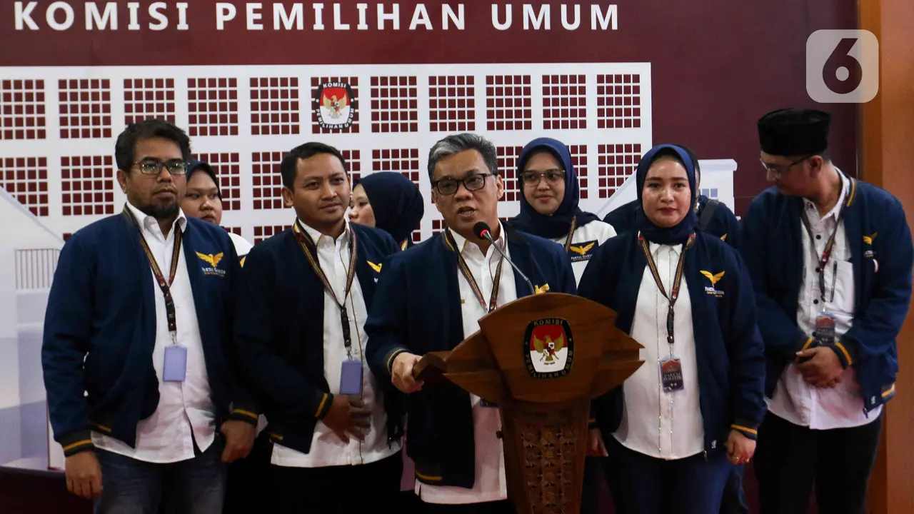 Selain Partai Nasdem dan PDIP, Hari Ini Partai Garuda dan Partai Ummat Juga Daftarkan Bacalegnya ke KPU