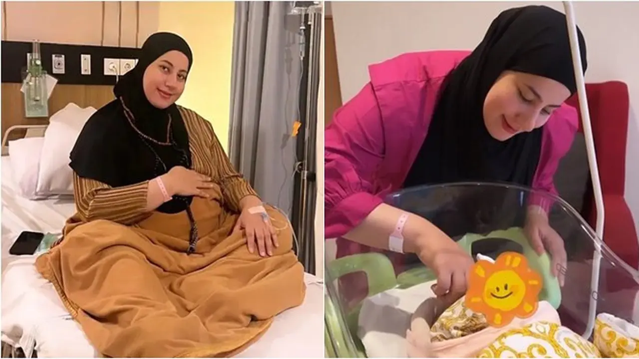 8 Momen Persalinan Anak Keempat Tasyi Athasyia, Ala Alatas Turut Mendampingi