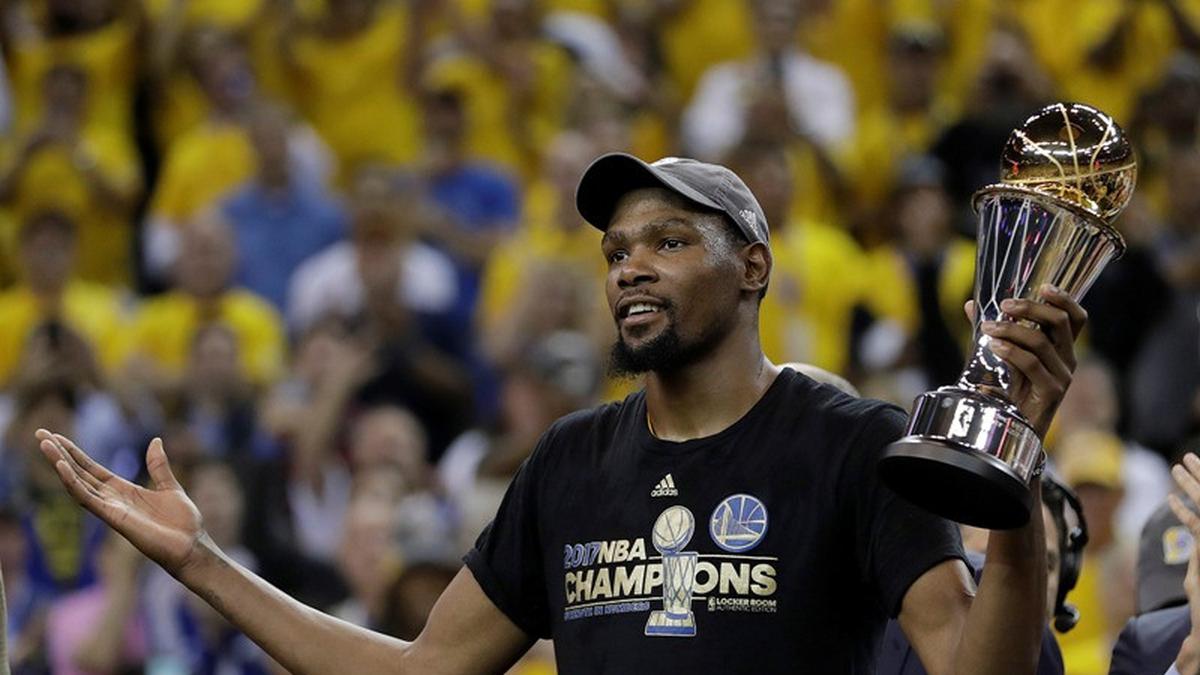 Kevin Durant Jadi MVP Final NBA