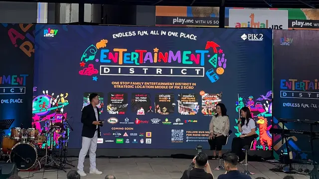 Entertainment District resmi dibuka untuk publik sebagai pusat hiburan terpadu