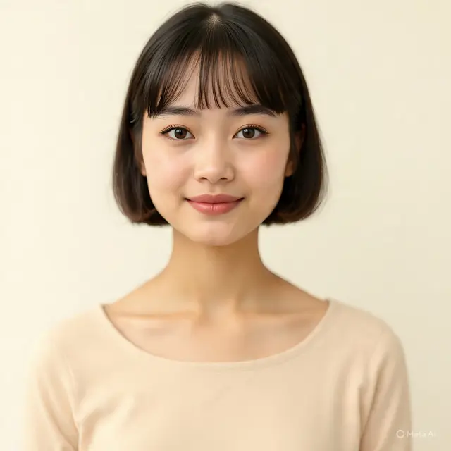 Rambut Pendek Berponi