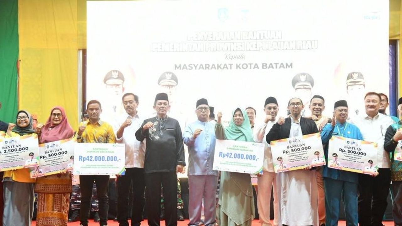 Fakta Unik: Pemprov Kepri Kucurkan Rp31,3 Miliar Bantuan dan Insentif untuk Warga Batam