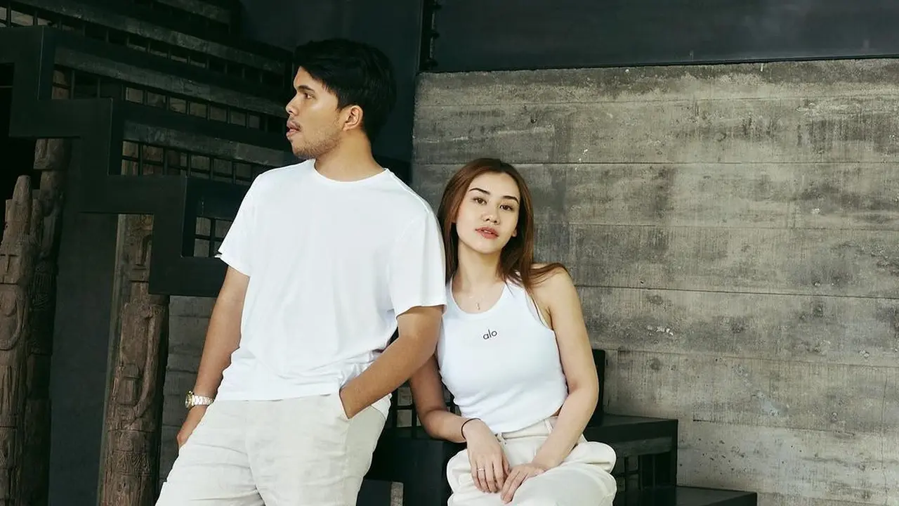 Aaliyah Massaid dan Thariq Halilintar (Instagram/aaliyah.massaid)