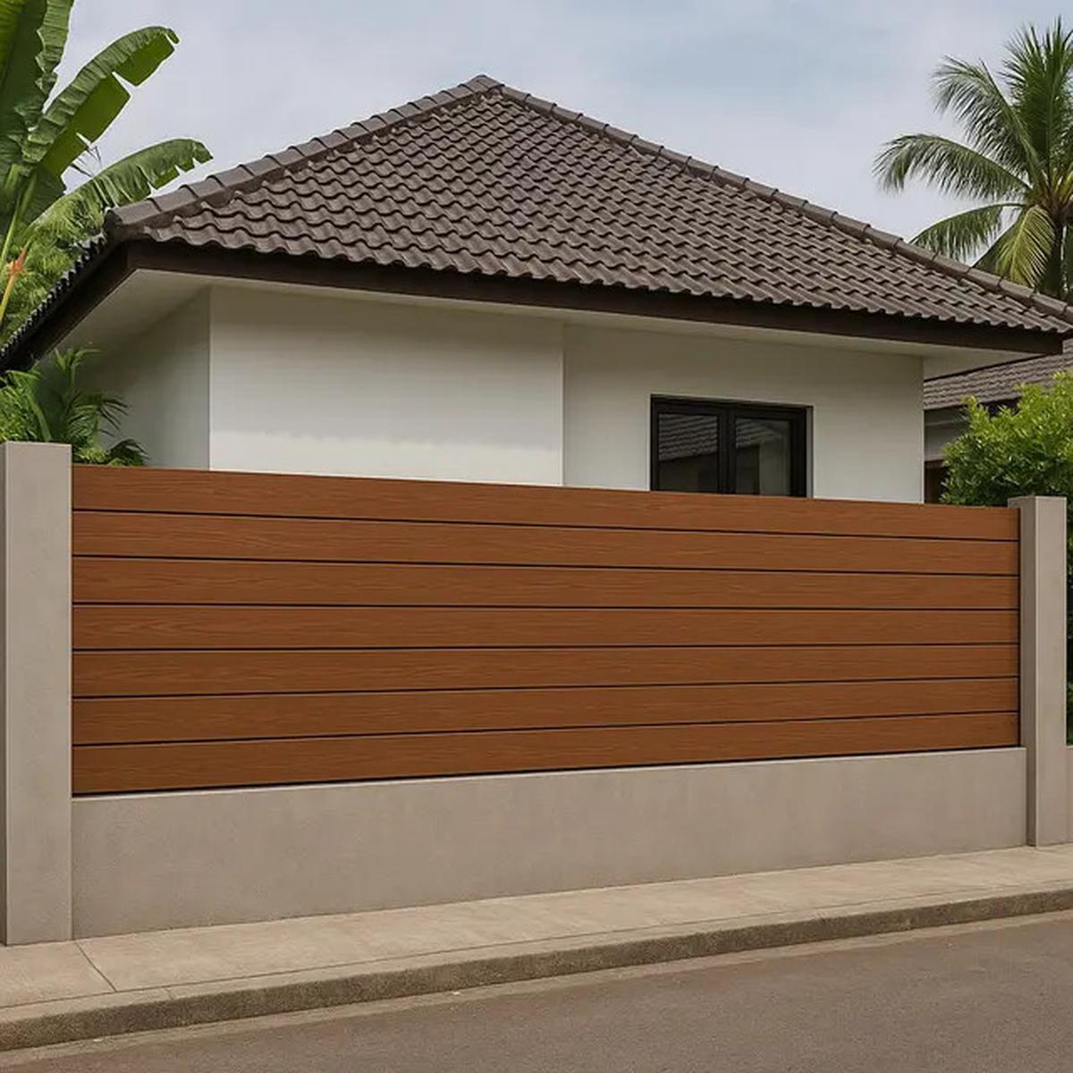 10 Model Pagar Tembok Tanpa Besi yang Lagi Hits, Bikin Tampilan Rumah Estetik dari Luar