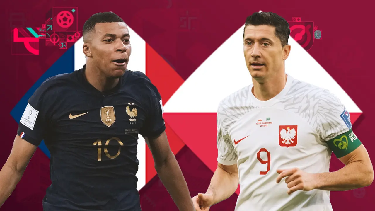 Piala Dunia 2022 - Head to Head Kylian Mbappe dan Robert Lewandowski