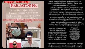 Unggahan akun Twitter @andalasfess yang mengupas aksi pelecehan seksual di kampus Unand mendadak menjadi perbincangan hangat di masyarakat. (Liputan6.com/ Ist)