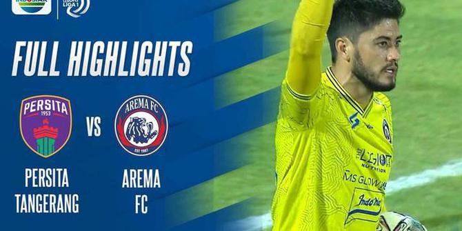 VIDEO: Carlos Fortes Cetak 2 Gol, Arema FC Bungkam Persita di BRI Liga 1