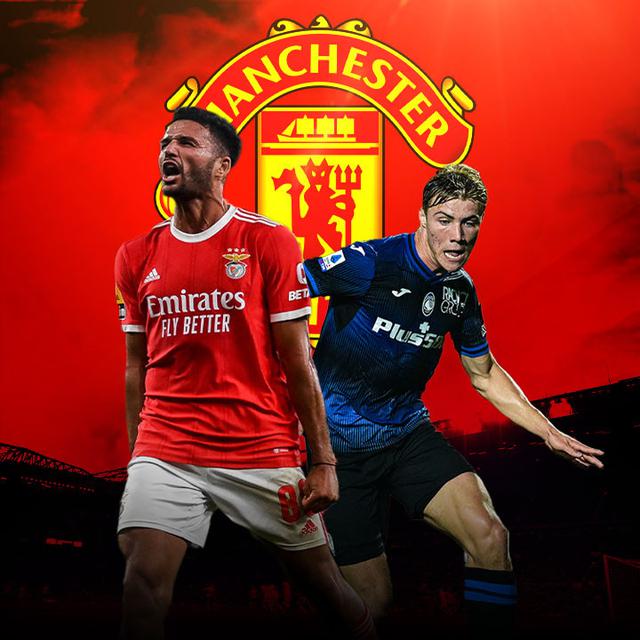 Manchester United -  Goncalo Ramos dan Rasmus Hojlund