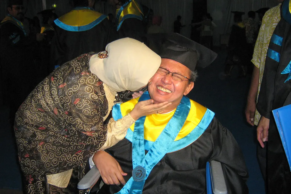 Utami Mariam Siti Aisyah, istri Pepeng