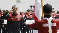 Total, Indonesia mengirimkan 499 atlet ke SEA Games 2021. (Bola.com/M Iqbal Ichsan)