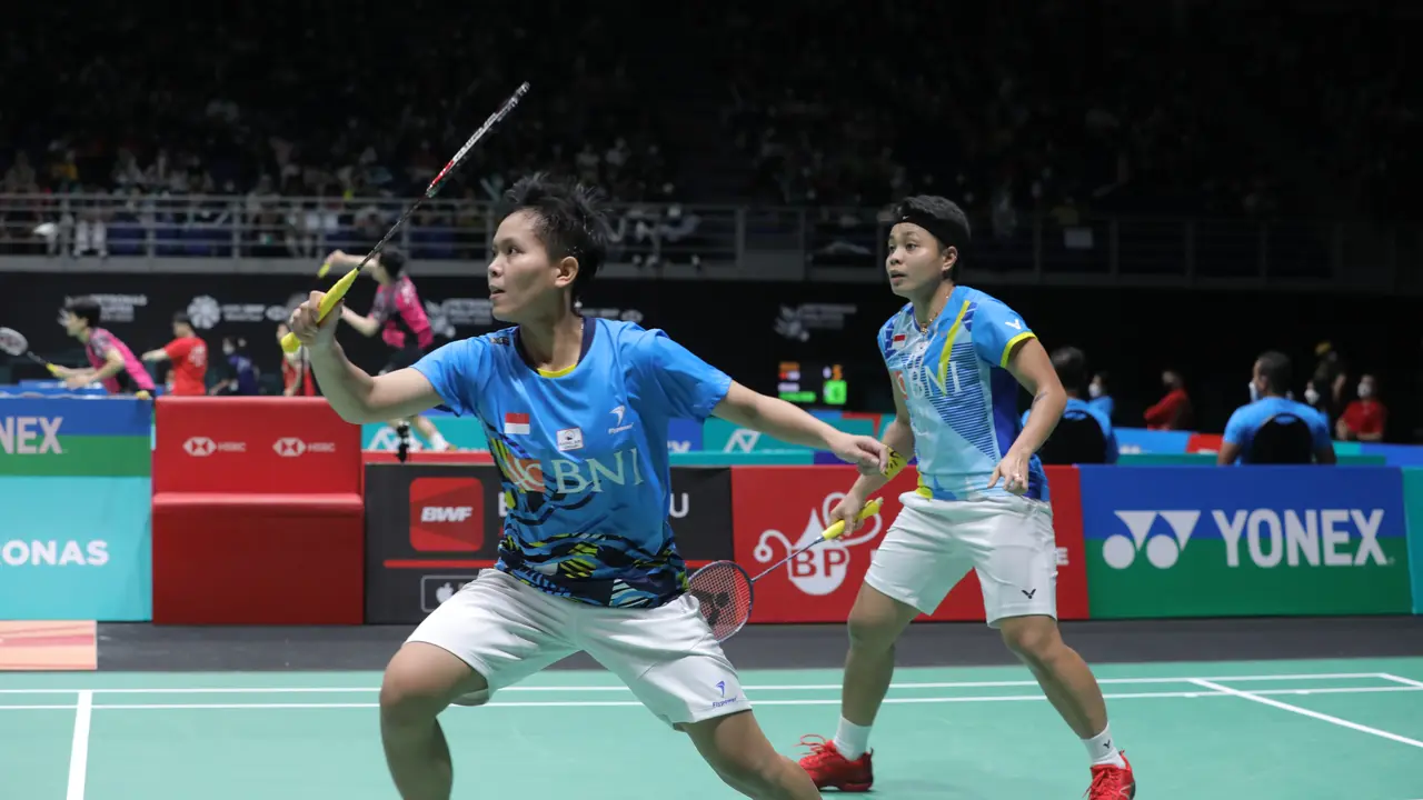 Apriyani Rahayu/Siti Fadia Silva Ramadhanti, Malaysia Open 2022