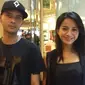 Kirana Larasati dan calon suaminya, Tama Ganjar. (Liputan6.com/Hernowo Anggie)