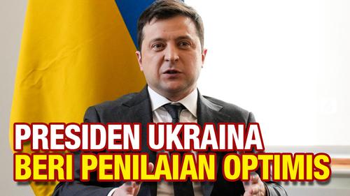 VIDEO: Presiden Ukraina Minta Warga untuk Terus Lakukan Perlawanan