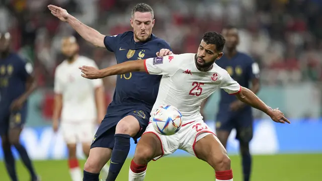 Timnas Tunisia vs Timnas Prancis Grup D Piala Dunia 2022