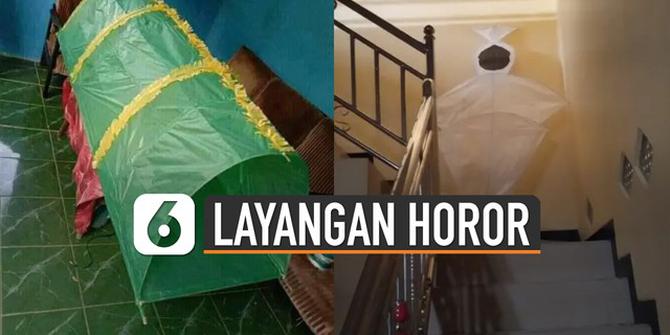 VIDEO: Ngeri, Bentuk-Bentuk Layangan Bertemakan Horor