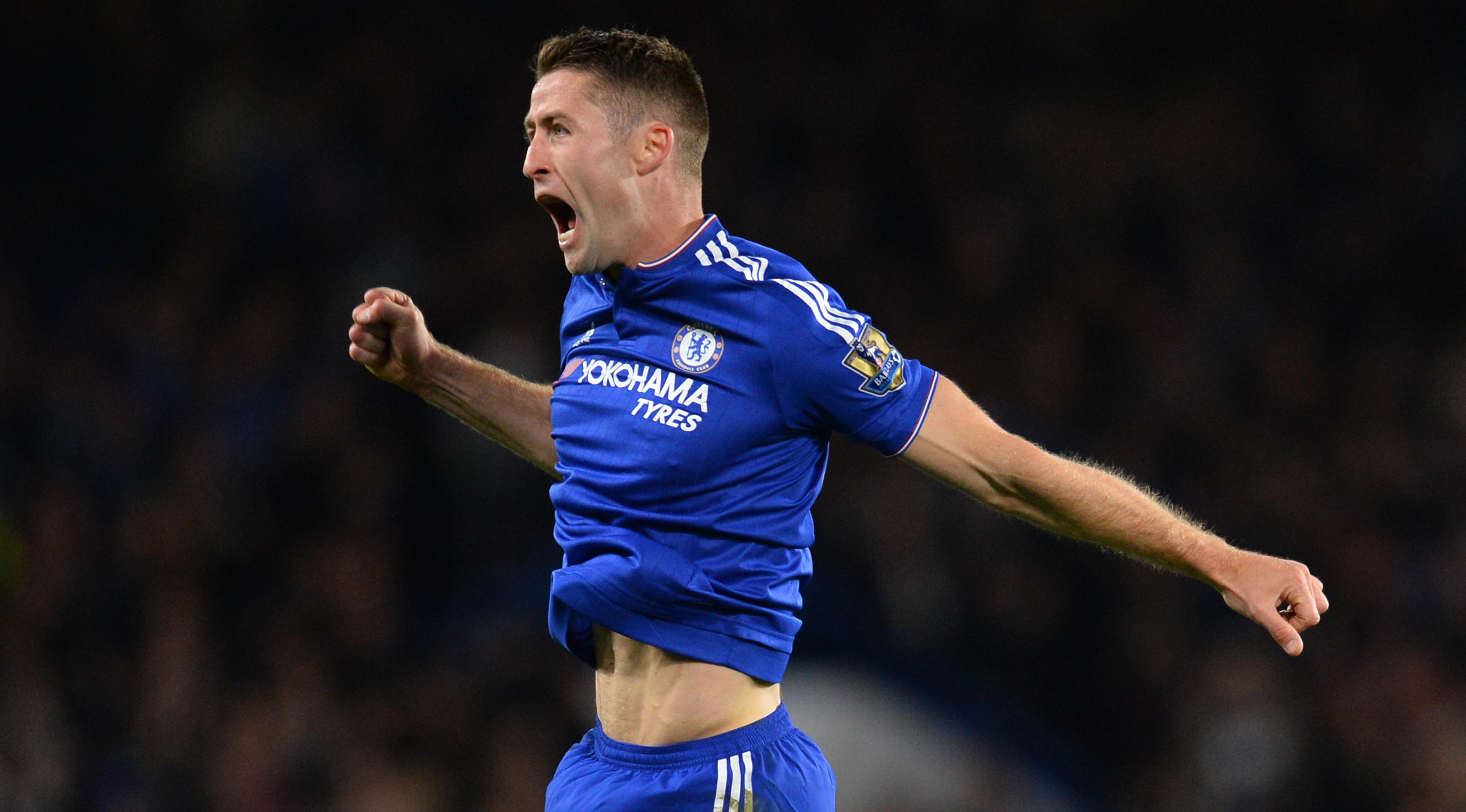 Bek Chelsea, Gary Cahill (AFP PHOTO/GLYN KIRK)