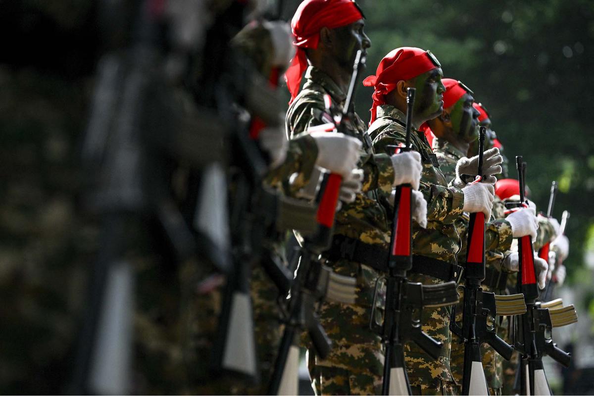 FOTO: Lulus Pendidikan Militer, Komcad TNI Siap Bela Negara dari Garis Sipil