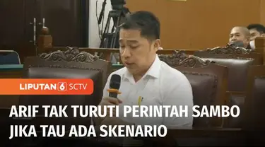 Terdakwa kasus obstruction of justice pembunuhan Brigadir J, Arif Rahman Arifin menyesali tindakannya mengikuti perintah Ferdy Sambo. Hal ini dibeberkan Arif Rahman saat membacakan pleidoi, atas tuntutan Jaksa Penuntut Umum.