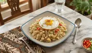 Resep Nasi Goreng Bawang Putih Tanpa Kecap, Cocok untuk Sarapan Enak dengan Bahan Seadanya