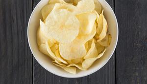 Ilustrasi keripik kentang renyah. (Foto: Freepik)