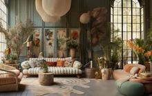 Rekomendasi Desain Ruang Tamu Cantik dengan Tema Bohemian