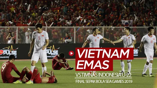 Berita video highlights final sepak bola putra SEA Games 2019 antara Timnas Indonesia U-22 melawan Vietnam yang berakhir dengan skor 0-3, Selasa (10/12/2019).