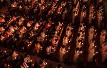 Misa Paskah di Gereja Katedral Jakarta Berlangsung Khidmat