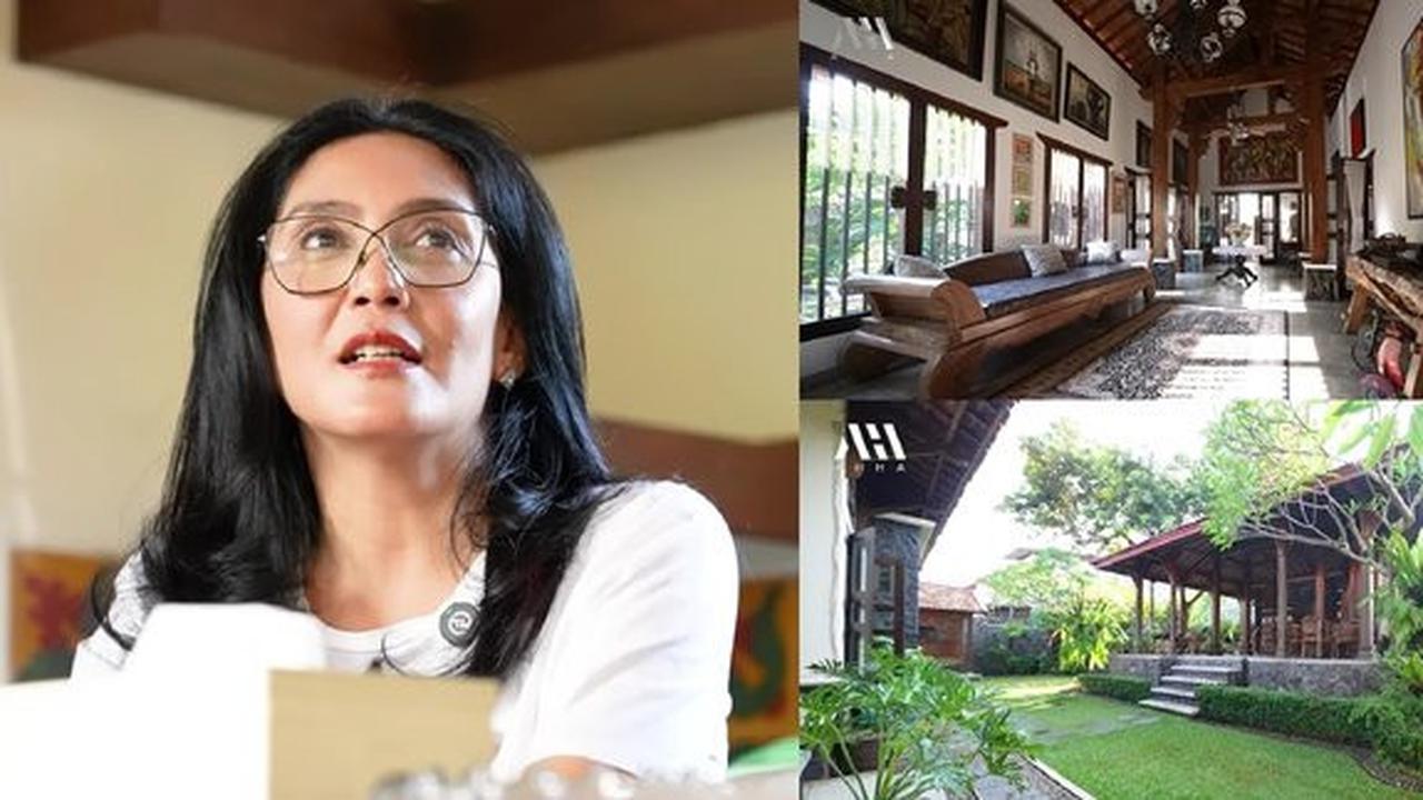 Foto Hunian Rieke Dyah Pitaloka, Memiliki Nuansa Etnik yang Kuat dan Dipenuhi Koleksi Barang Antik