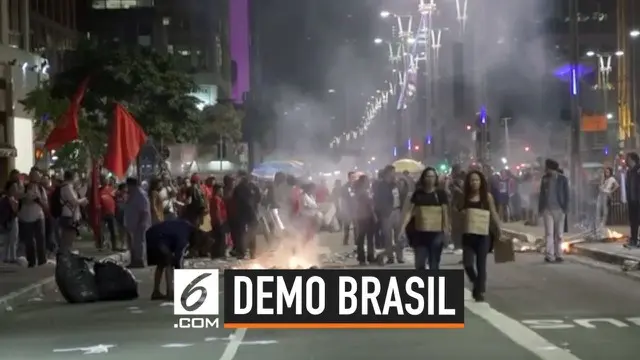 VIDEO: Pembukaan Copa America, Jalanan Brasil Diwarnai Demonstrasi