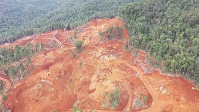 Lokasi penambangan nikel di Konawe Utara.(liputan6.com/dok warga)
