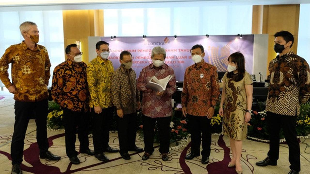 RUPST PT Merdeka Copper Gold Tbk (MDKA) pada Selasa, (25/5/2021) (Dok: PT Merdeka Copper Gold Tbk)