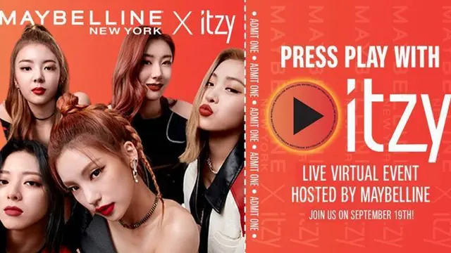 Bermain Makeup Sambil Menonton Live Performance ITZY agar tidak bosan di rumah saja/dok. Maybelline