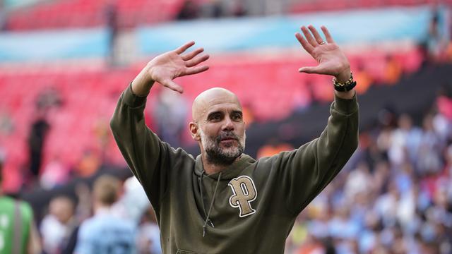 Tangis Haru Pep Guardiola Antar Manchester City Juara Piala FA