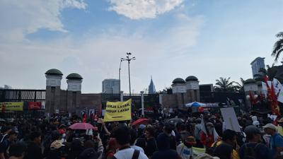 Ada 2 Gelombang Demo di Jakpus Hari Ini, Simak Lokasinya