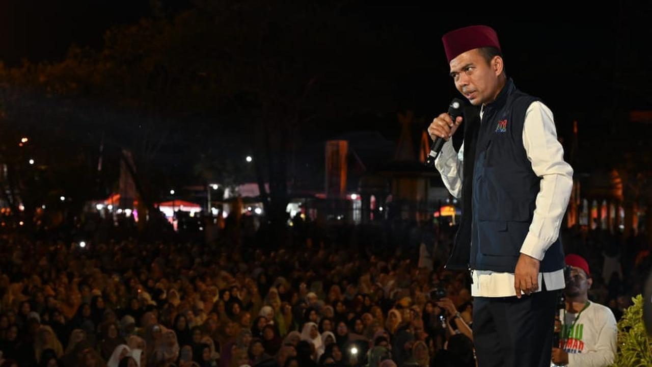 Ustaz Abdul Somad Target Pasangan Abdul Wahid-SF Hariyanto Menang di 12 Kabupaten Kota