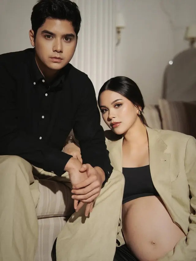 Maternity Shoot Alyssa Daguise-Al Ghazali, Simplicity Meets Elegance yang Bikin Terpukau Jelang Melahirkan