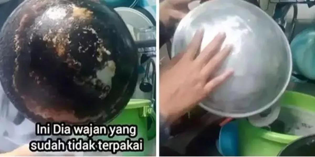 Cara Ampuh Bersihkan Kerak Hitam di Pantat Wajan Tanpa Direndam Semalaman, Pakai 2 Bahan Ini