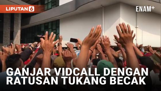 VIDEO: Ratusan Tukang Becak di Bogor Deklarasi Dukung Ganjar Pranowo di Pilpres 2024