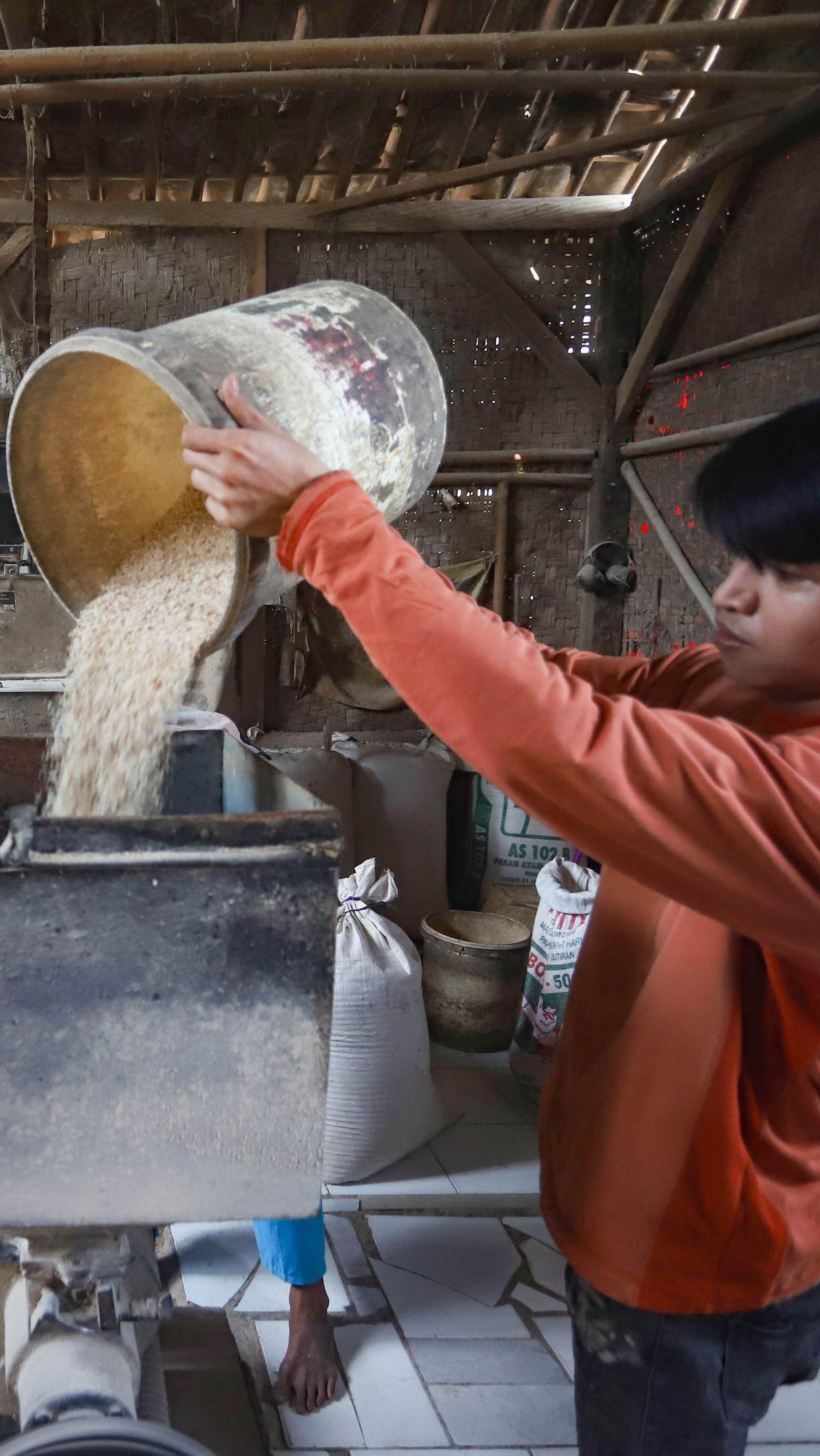 Harga rata-rata nasional beras di pekan pertama Juli 2024 mencapai Rp15.077 per kilogram. Sedangkan, harga beras pada pekan sebelumnya tercatat Rp15.044 per kilogram.&nbsp;Foto: Merdeka.com/Arie Basuki