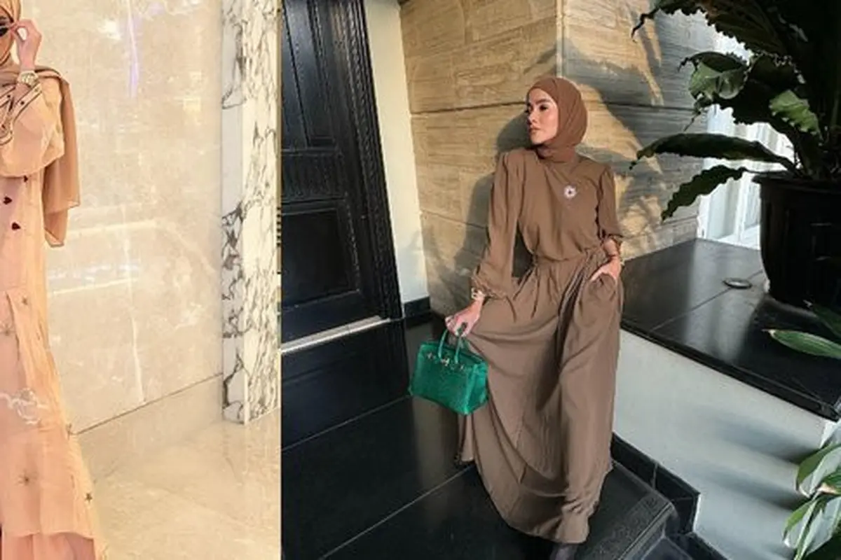 Potret Gamis ala Olla Ramlan yang Bisa Jadi Inspirasi (credit: instagram/ollaramlan)
