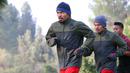 Manny Pacquiao bersama tim berlari di Griffith Park, Los Angeles, Amerika Serikat, (Istimewa).