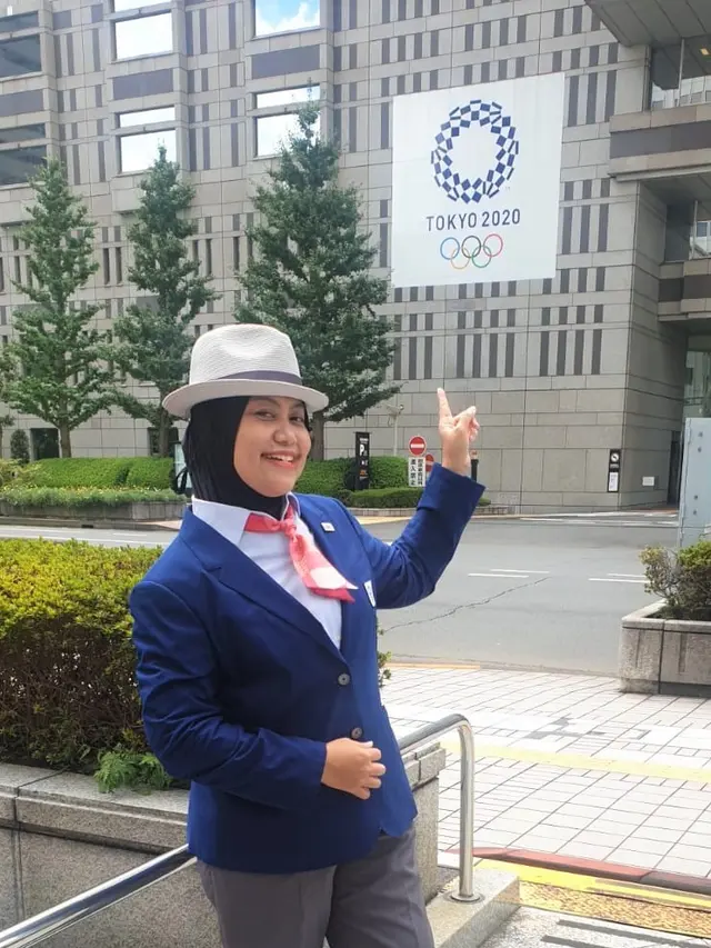 Kisah Qomarul Lailah, Guru Bahasa Inggris yang Jadi Wasit Olimpiade Tokyo 2020