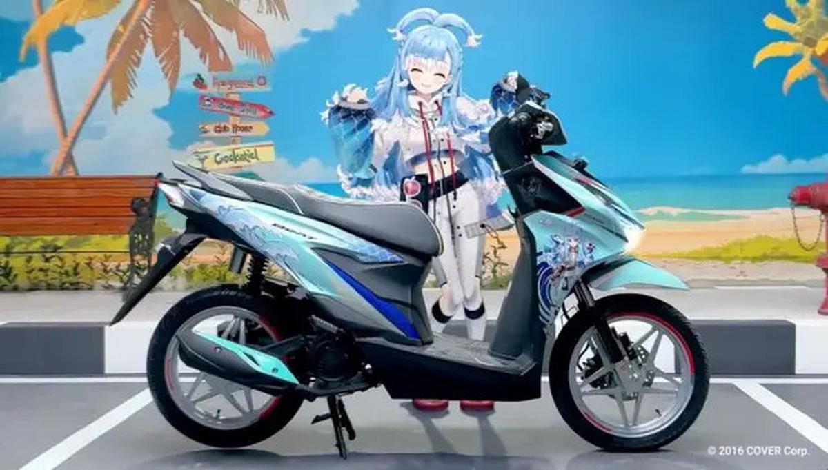 Kolaborasi Honda BeAT dengan Kobo Kanaeru Bikin Klub Motor Virtual