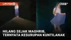 Diduga Kesurupan Kuntilanak, Seorang Wanita Merayap ke Atap Rumah
