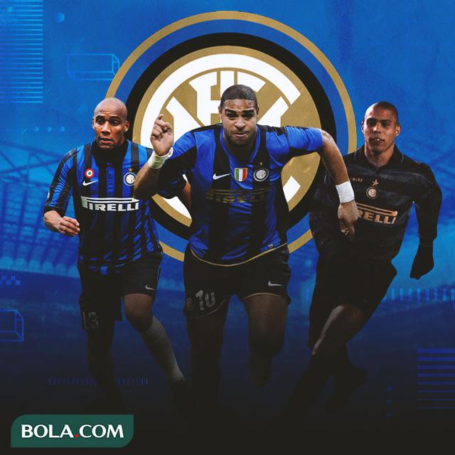 Inter Milan - Maicon, Adriano, Ronaldo