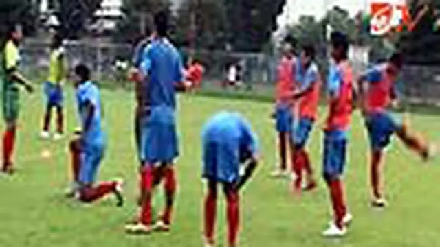 Tiba di Palembang, Timnas Langsung Latihan