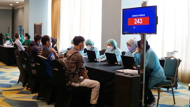 Sentra vaksinasi booster Senayan City