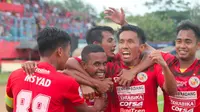 Semen Padang di Liga 2 2018. (Bola.com/Arya Sikumbang)