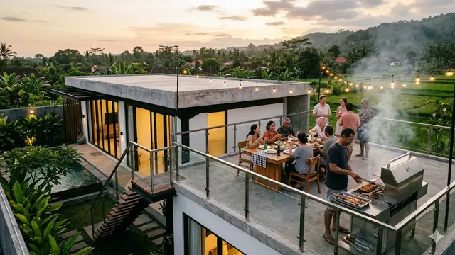 9 Contoh Rumah 1 Lantai Atap Dak untuk Area Multifungsi, Tren Hunian Modern